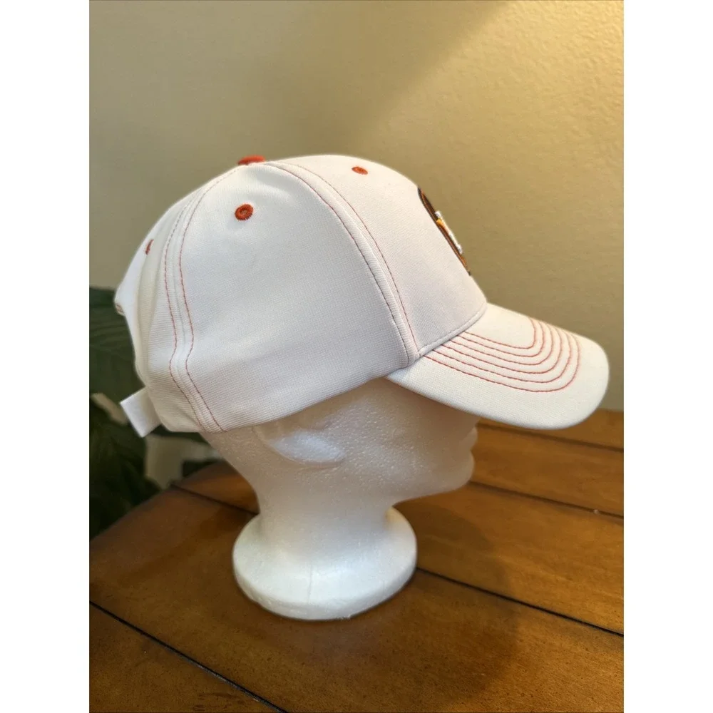 Houston Astros Dad Hat Cap Strap Back Mens One Size White Baseball 47 adjustable